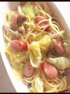 柚子胡椒香る春キャベツのパスタ-レシピのメイン写真