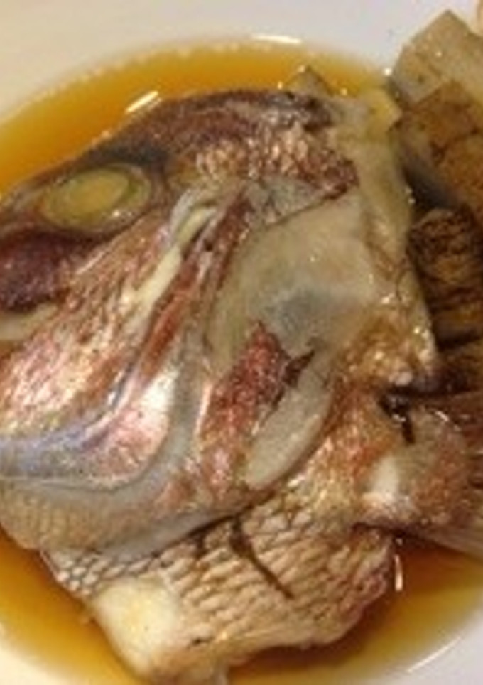 ＊鯛のあらとごぼうの煮付け(かぶと煮)＊-レシピのメイン写真