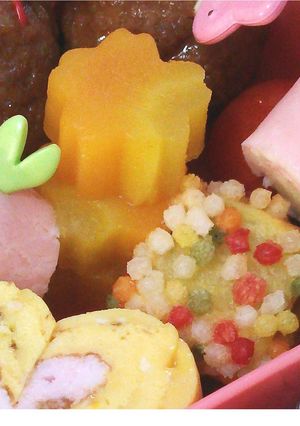 お弁当にも♪かわいい♪彩りおいも揚げ-レシピのメイン写真