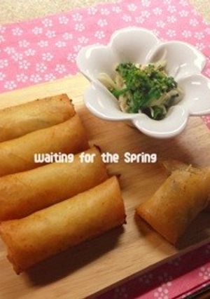 大葉入り春巻き-レシピのメイン写真