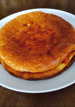 ミキサーで混ぜるだけ！チーズ☆カステラ-レシピのメイン写真
