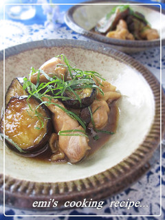 ご飯進む♥鶏と茄子のじゅわっと甘辛マヨ-レシピのメイン写真
