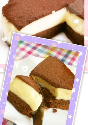 ホットケーキMIX簡単ティラミス風ケーキ-レシピのメイン写真