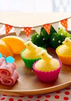 キャラ弁✳︎キャンディチーズで小鳥さん♡-レシピのメイン写真