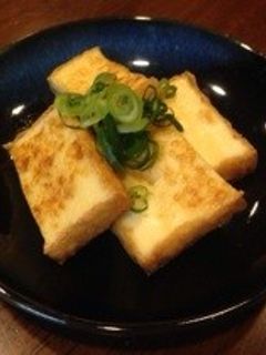 超簡単♪*厚揚げのシンプル焼き*-レシピのメイン写真