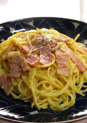 お店の味を再現！濃厚カルボナーラ-レシピのメイン写真