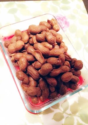 ピーナッツの紅茶煮♡おつまみパーティにも-レシピのメイン写真