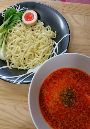 節約中♬激辛☆濃厚☆担々つけ麺☆-レシピのメイン写真