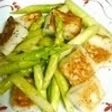 簡単すぎて…アスパラ&はんぺん