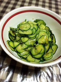 中華風きゅうり-レシピのメイン写真