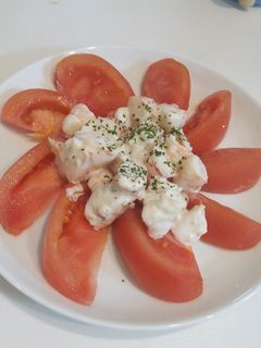 トマトとエビのサラダ-レシピのメイン写真