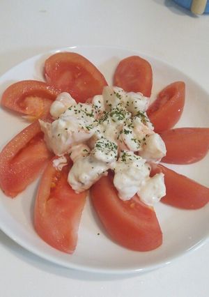 トマトとエビのサラダ-レシピのメイン写真
