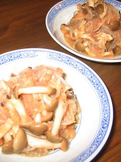 しらたきときのこの明太子あえ-レシピのメイン写真