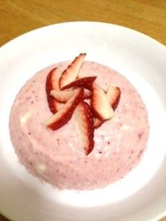 さっぱり甘い!苺のムース-レシピのメイン写真