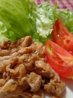 ふわふわの豚肉しょうが焼き-レシピのメイン写真