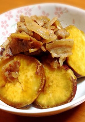 さつまいもと豚バラのほっこり煮-レシピのメイン写真