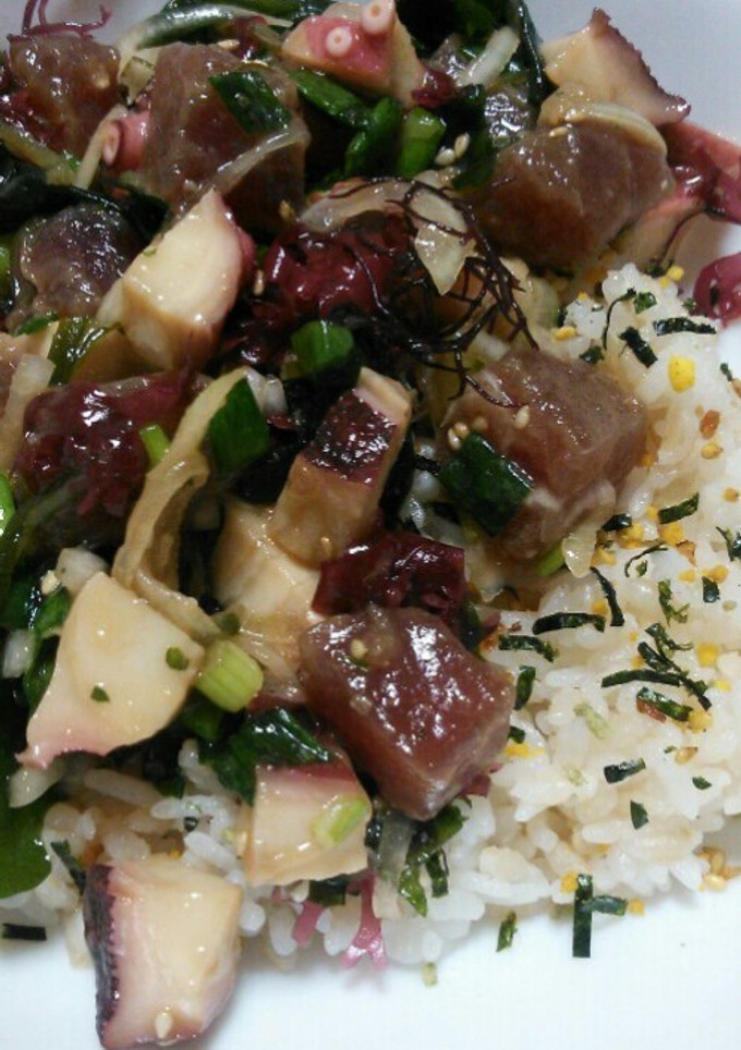 簡単！和風ポキ丼-レシピのメイン写真