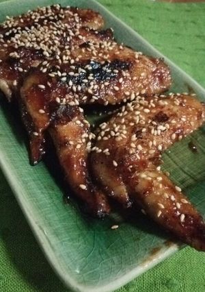鳥手羽先の甘辛炒め-レシピのメイン写真