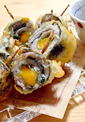 おつまみに！鰯の大葉チーズ巻き揚げ♪-レシピのメイン写真