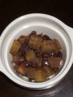 さつま芋と小豆の甘煮-レシピのメイン写真