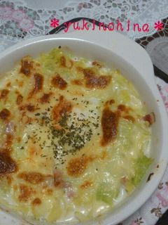 とろたま春キャベツスープグラタン-レシピのメイン写真