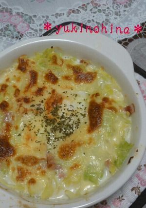 とろたま春キャベツスープグラタン-レシピのメイン写真