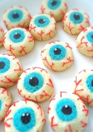 ハロウィン☆目玉スノーボールクッキー-レシピのメイン写真