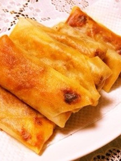 キムチ納豆春巻き-レシピのメイン写真
