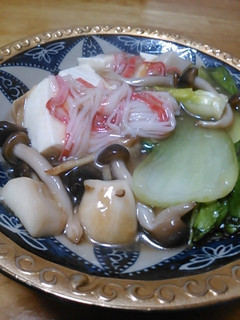 豆腐ときのこと青梗菜の中華旨煮-レシピのメイン写真