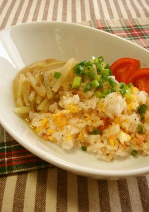 大根とザーサイのあんかけ炒飯-レシピのメイン写真