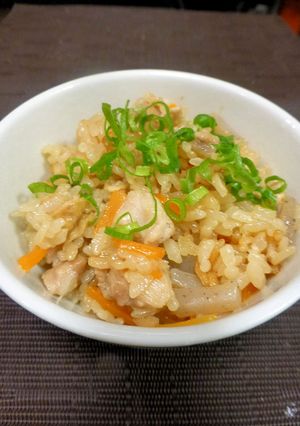 ママの鶏肉の炊き込みご飯-レシピのメイン写真