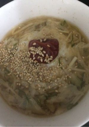 梅のせ湯葉あんかけご飯-レシピのメイン写真