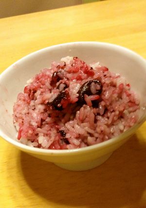 ハスカップご飯♬-レシピのメイン写真