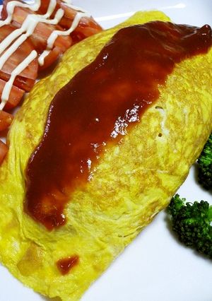 簡単！昔懐かしオムライス♪コツあり-レシピのメイン写真