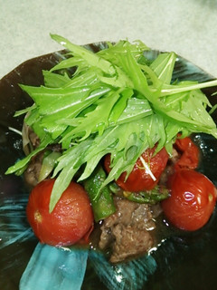牛肉とアスパラのトマト炒め-レシピのメイン写真