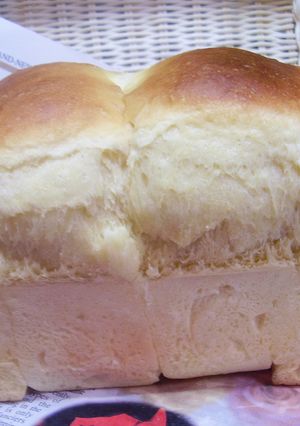 レンジで食パン♪ふくらみすぎだよっ-レシピのメイン写真