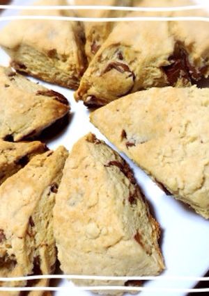 簡単！HMでスタバ風チョコスコーン-レシピのメイン写真