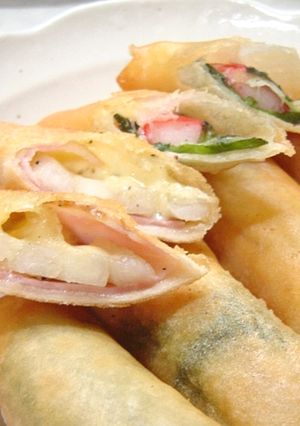 とろ～りチーズのおつまみ春巻き-レシピのメイン写真