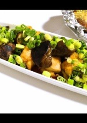 茄子と鶏唐の甘酢南蛮-レシピのメイン写真