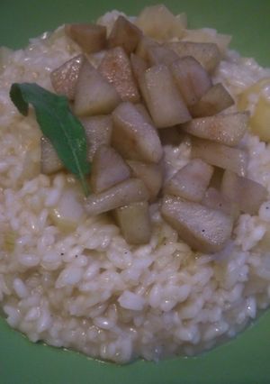 *Risotto aux poires*-レシピのメイン写真