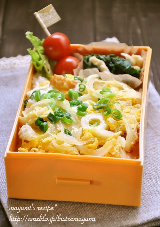 節約！だけどウマい！ちくわ丼弁当-レシピのメイン写真