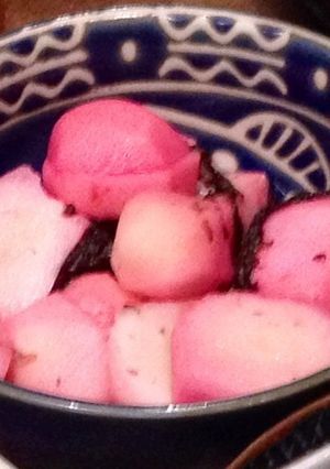 梅酢を使って菊芋の柴漬け-レシピのメイン写真