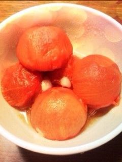 湯むきトマトの砂糖漬け-レシピのメイン写真