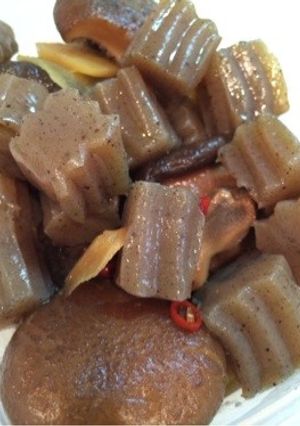 ★簡単★どんこと蒟蒻の佃煮‼︎-レシピのメイン写真