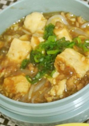 おでんなシャキッと和風麻婆豆腐お弁当仕様-レシピのメイン写真