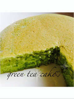 誰でも簡単♡炊飯器で抹茶ケーキ★-レシピのメイン写真