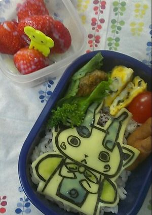 キャラ弁☆妖怪ウォッチ☆こまさん-レシピのメイン写真
