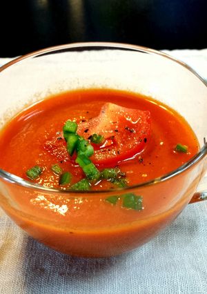 【石橋】トマトたっぷり！ガスパチョ！-レシピのメイン写真