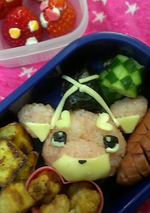 キャラ弁☆妖怪ウォッチ☆きゅん太-レシピのメイン写真