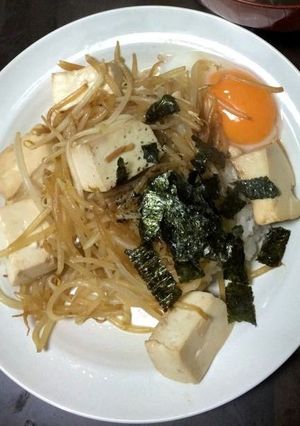 妄想メニュー バタ丼 東京芸大学食-レシピのメイン写真